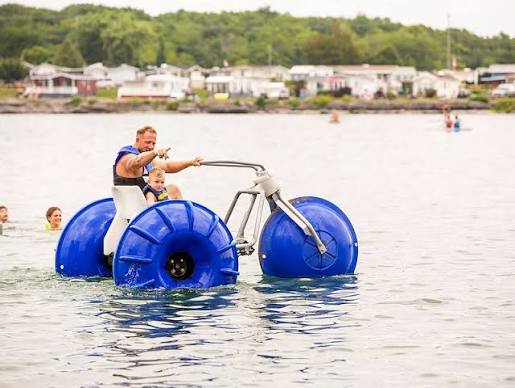 Water trikes out on the lake