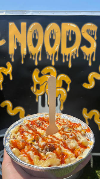 Mac and cheese from the Noods truck