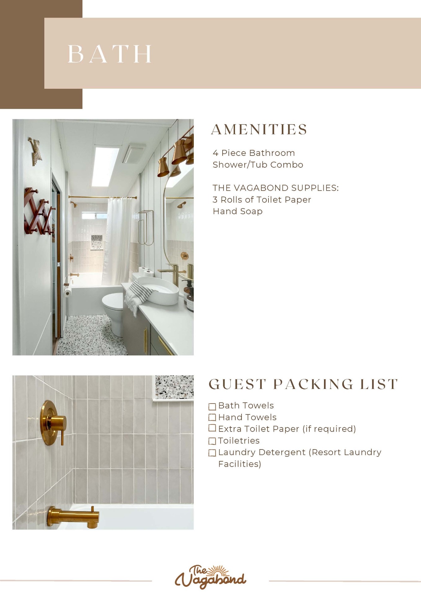 What to expect — Bath